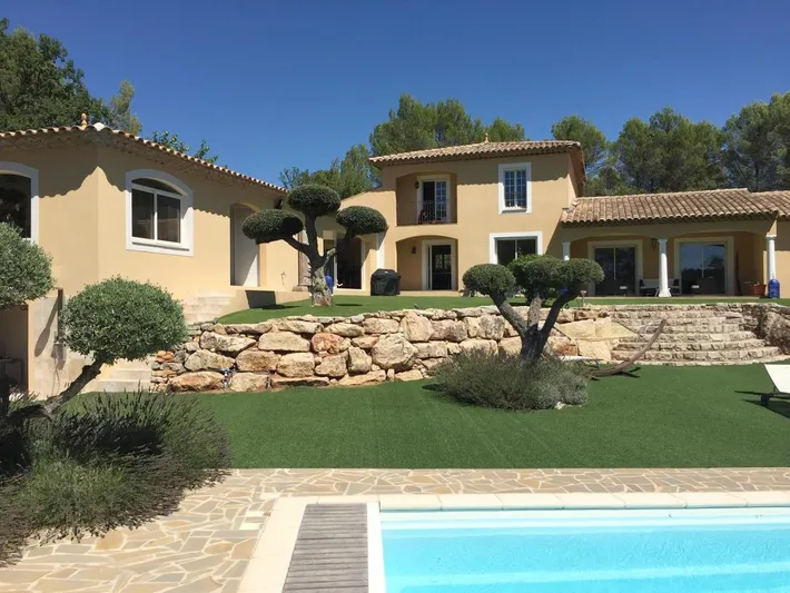 Chalet para 15 personas, con vistas además de piscina y jardín, Se admiten mascotas - 1