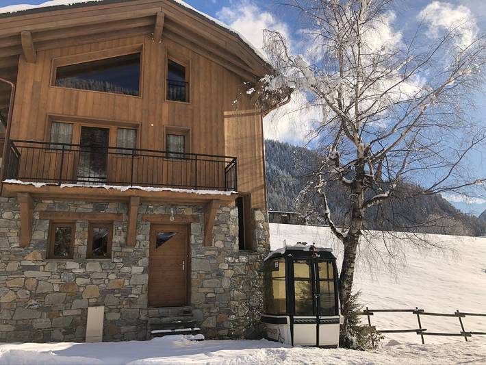 Chalet pour 10 personnes, avec Balcon et Jardin