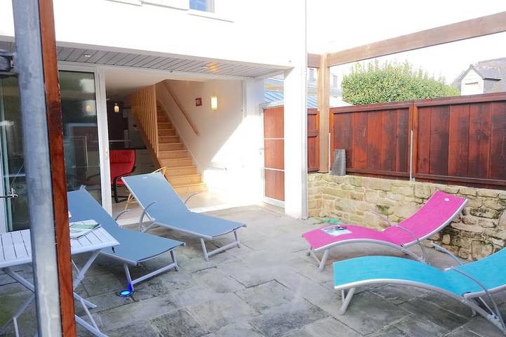 Chalet pour 4 personnes, avec terrasse et jardin