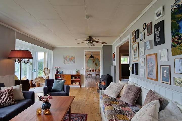 Ferienwohnung für 4 Personen, mit Ausblick und Garten in Lyngen - 3