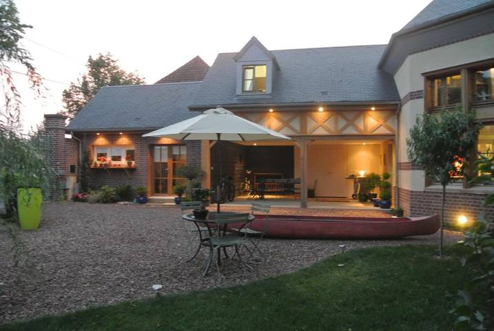 Maison d’hôte pour 6 personnes, avec Terrasse ainsi que Jardin et Vue à Allonville