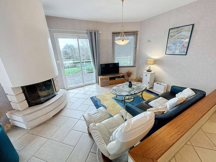 Casa cerca playa, 8 pers, 3 hab, jardín, Wi-Fi, aire ac. in Saint-Pair-sur-Mer, Côte de la Déroute