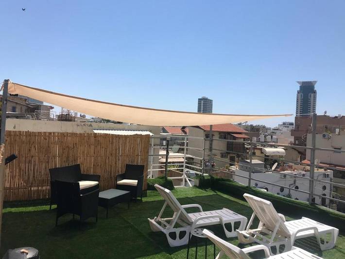 Maison d’hôte pour 2 personnes, avec terrasse à Tel Aviv