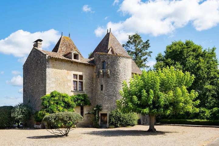 Château pour 14 personnes, avec jardin et terrasse dans 