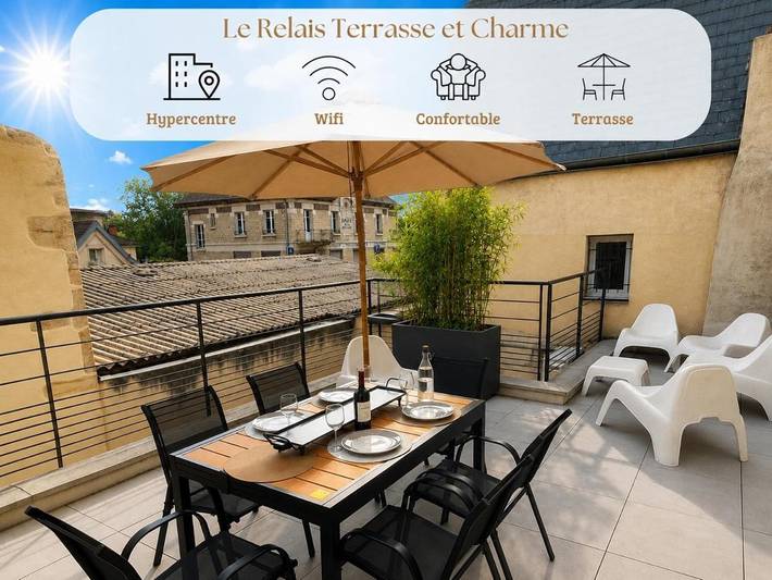 Appartement de vacances pour 10 personnes, avec Terrasse et Vue