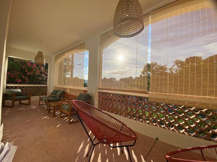 Location de vacances pour 7 personnes, avec vue et jardin dans Plage de la Baumette - 4