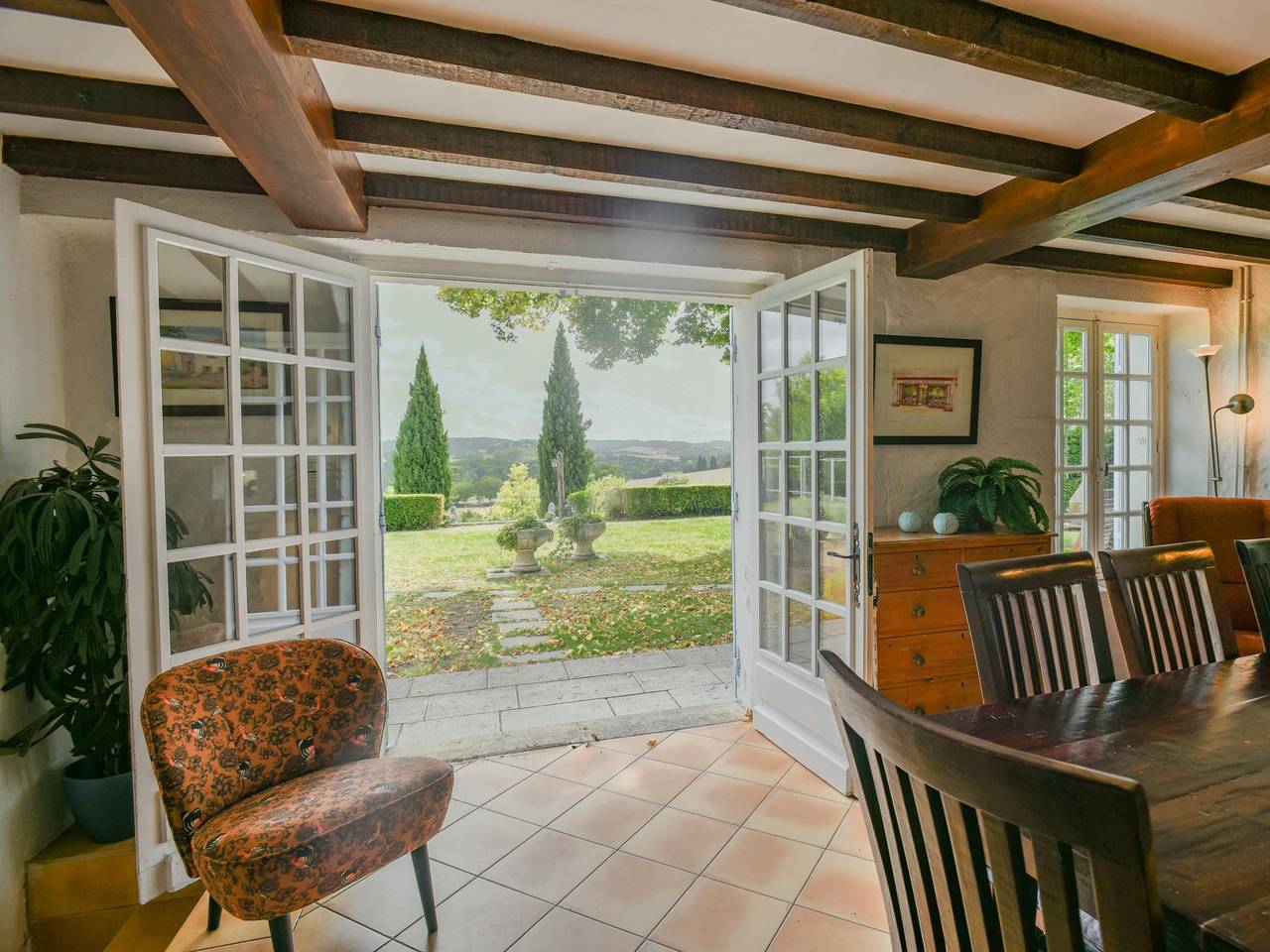 Grosses Familienhaus mit Privatpool und Rutsche in Lusignac, Périgord Vert