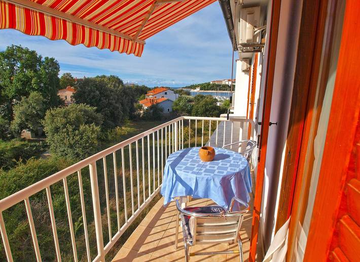 Ferienwohnung für 2 Personen, mit Balkon/Terrasse in Pjescana Uvala