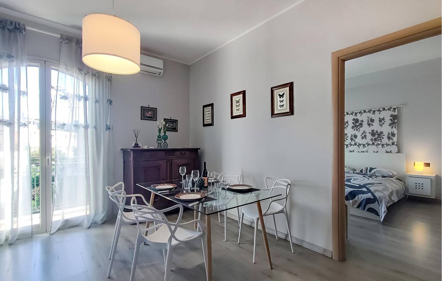 Ganze Ferienwohnung, Gemütliches Apartment 2,5 km vom Strand entfernt mit AC, Küche, Internet und Parkplatz in Trappitello-Chianchitta, Taormina