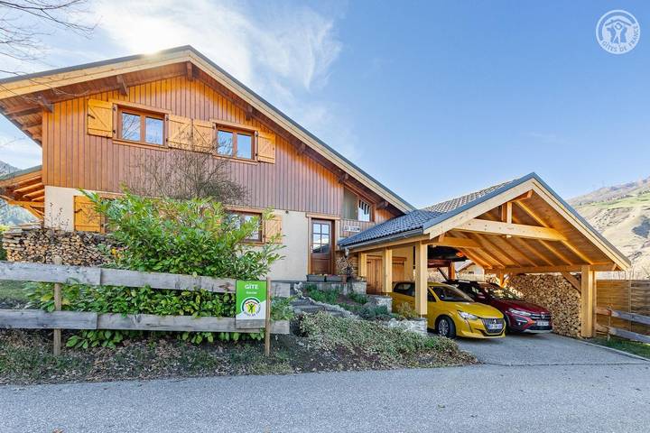 Gîte für 6 Personen, mit Balkon und Terrasse sowie Garten und Ausblick in Landry