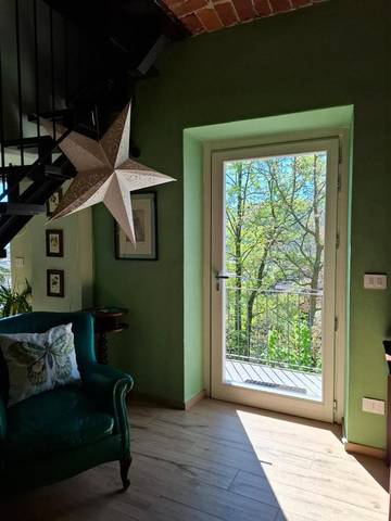 Cottage pour 9 personnes, avec vue et jardin, adapté aux familles à Torre Pellice