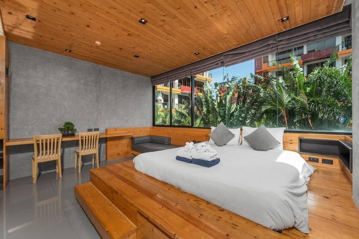 Hôtel pour 2 personnes, avec piscine ainsi que terrasse et vue