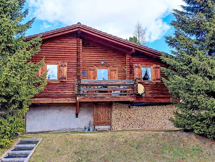 Ferienhaus für 4 Personen, mit Balkon am Falkertsee