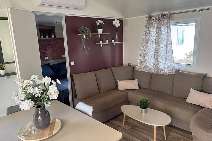 Maison de vacances pour 8 personnes, avec jardin ainsi que piscine et jacuzzi à Lattes