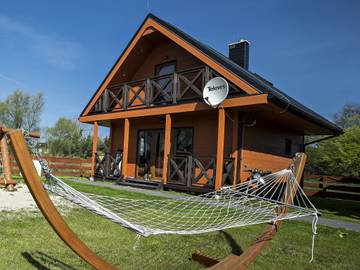 Ferienhaus für 9 Personen, mit Balkon, mit Haustier in Mielno