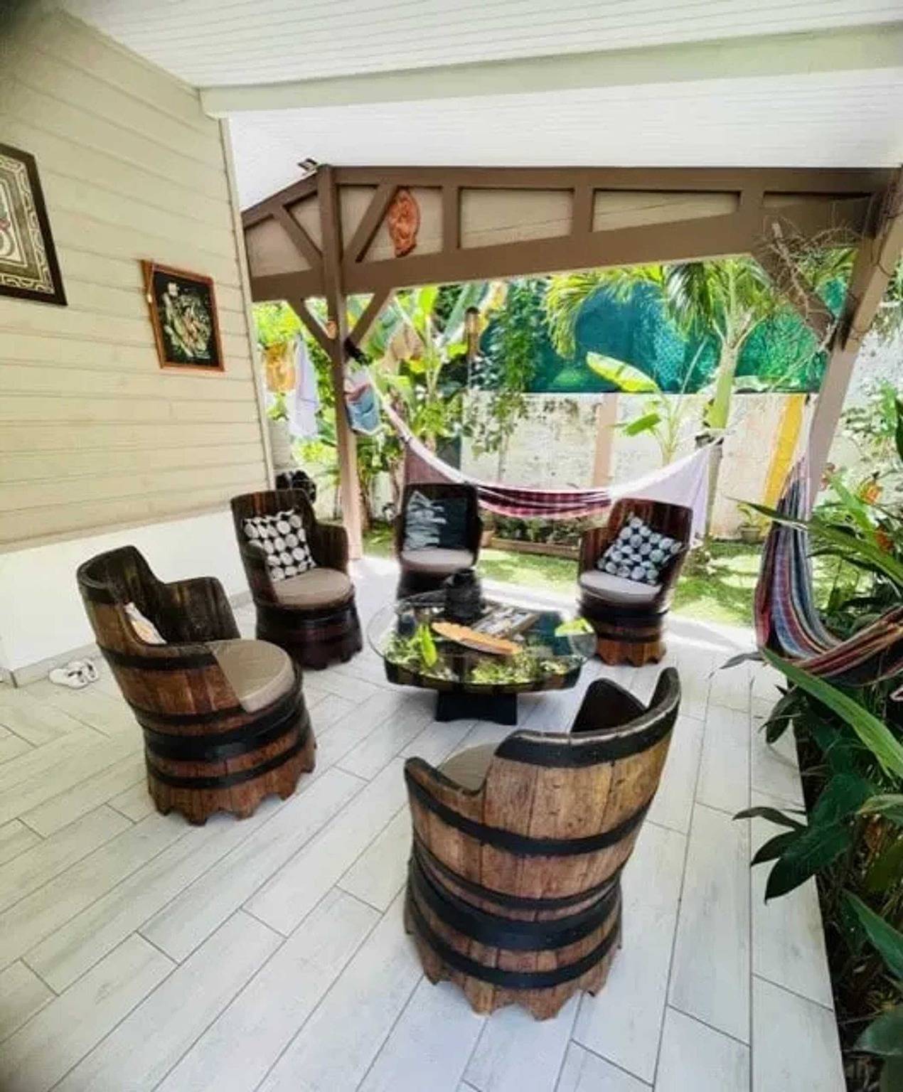 Maison confortable Le Diamant 40 m² avec piscine in Le Diamant, Martinique