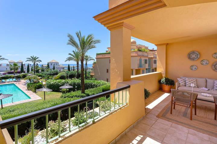 Vakantieappartement voor 4 personen, met balkon en zwembad in Benahavís