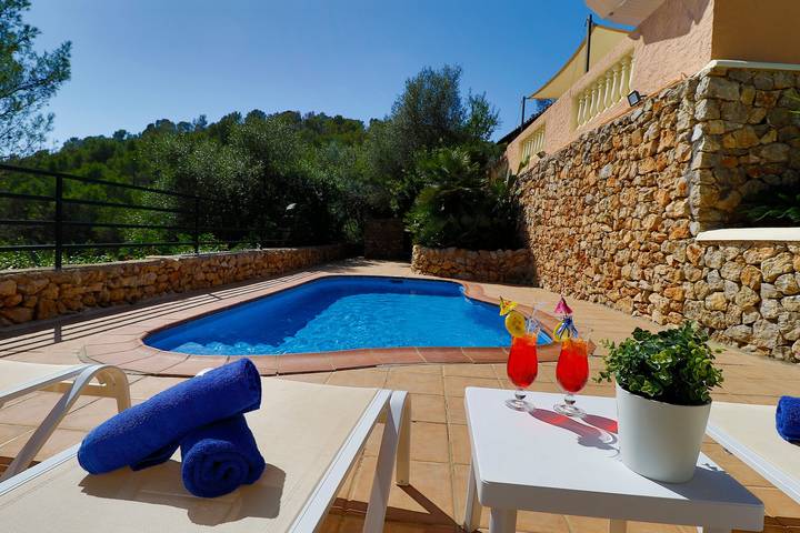Maison de vacances pour 4 personnes, avec Balcon et Jardin dans Calvià