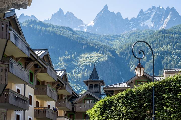 Gîte pour 6 personnes, avec sauna ainsi que terrasse et piscine, animaux acceptés dans Gare De Chamonix Mont Blanc - 4