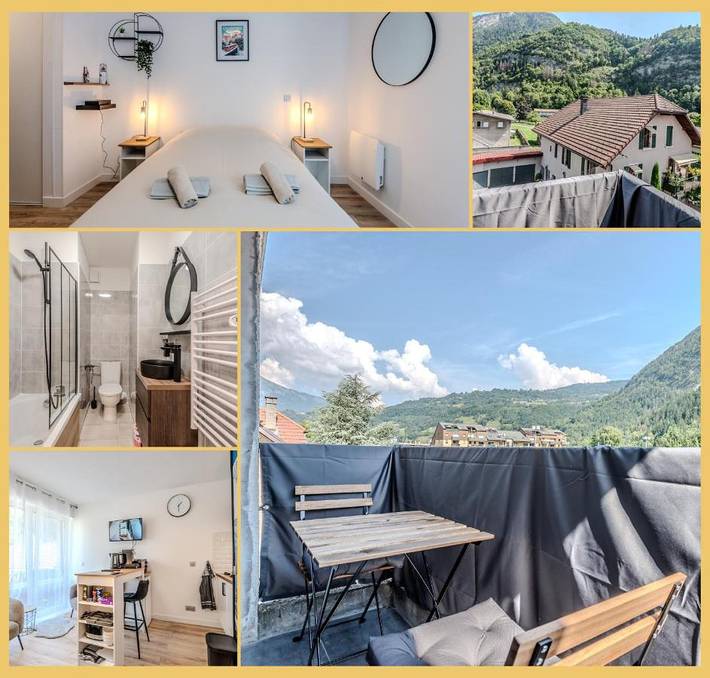 Gîte pour 2 personnes, avec balcon à Cluses - 3