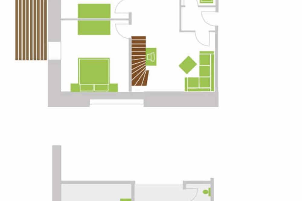 Ganze Wohnung, Ferienwohnung 7 - 117qm (2-6 Personen) - Weichaer Hof Fbs Sonja Fritsch & Hagen in Weißenberg, Oberlausitz Niederschlesien