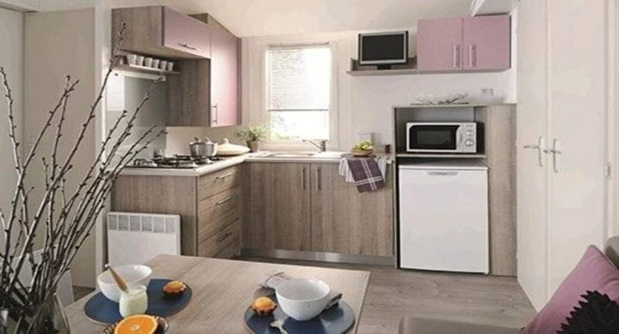 Mobil home pour 5 personnes, avec bassin pour enfant ainsi que terrasse et piscine dans Villeneuve-en-Retz - 3