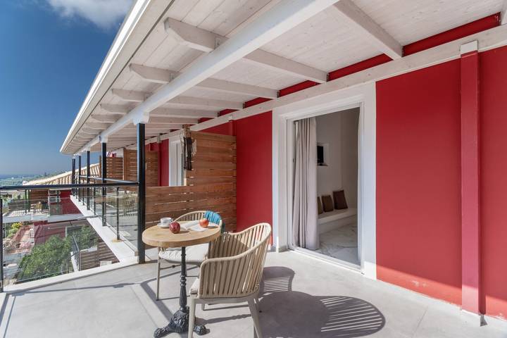 Appartement voor 2 personen, met tuin in Parga