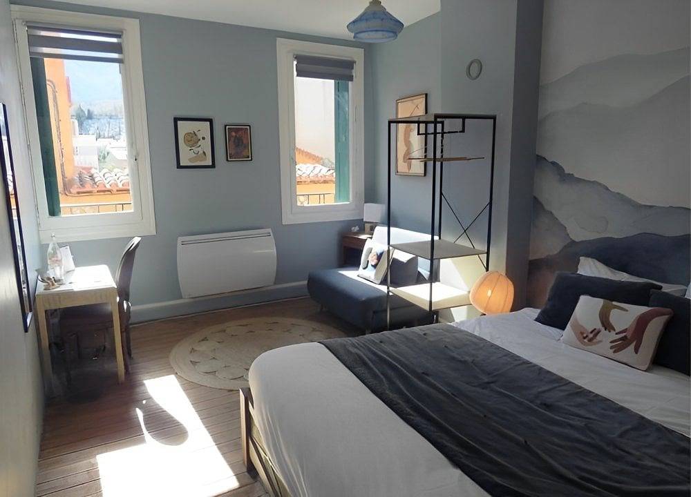 Chambres d'hôtes de charme - La Belle d'Âme - Chambre Minhas in Prades, Région de Prades