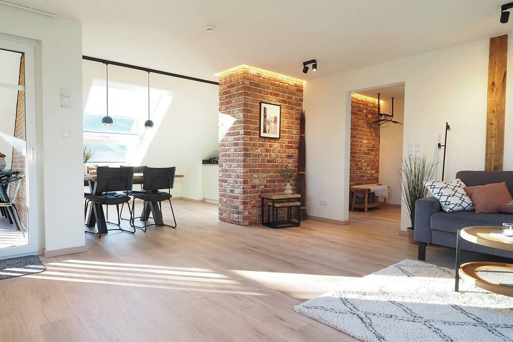 Ganze Wohnung, Neu! \"Dat Nordische Huus\" - Hyggelig, Fußbodenheizung, Balkon, Internet, Wallbox in Heerstedt, Beverstedt