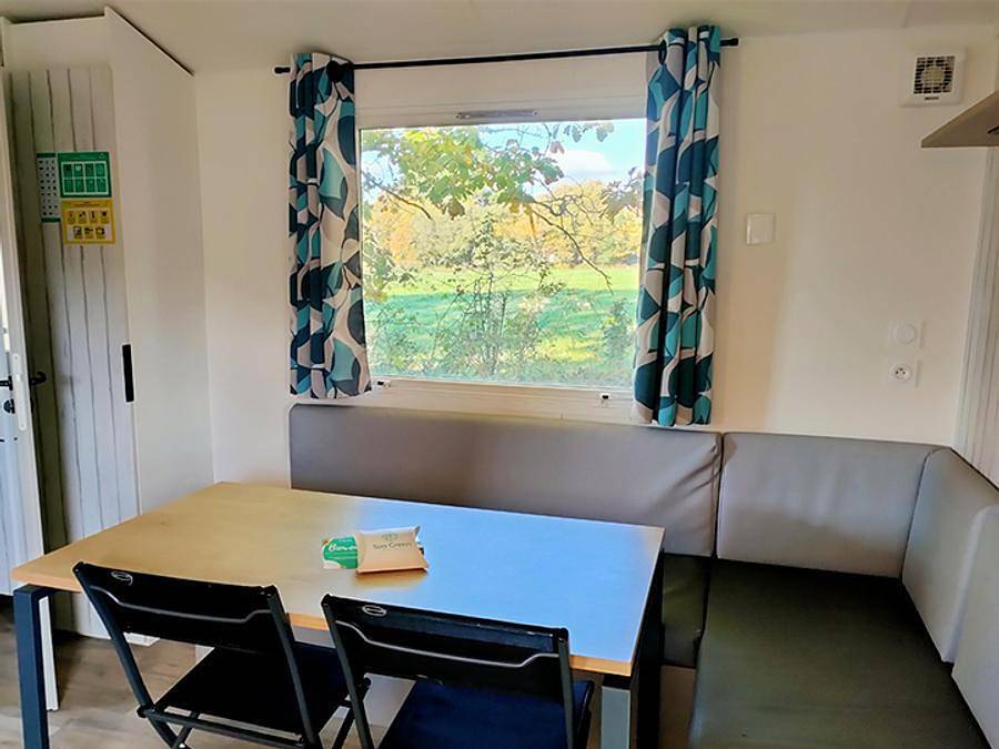 Camping Sea Green Le Paradis - Mobilheim 4 personen - Cottage Privilège 2 Zimmer 4/6 Pers. in Talmont-Saint-Hilaire, Vendée