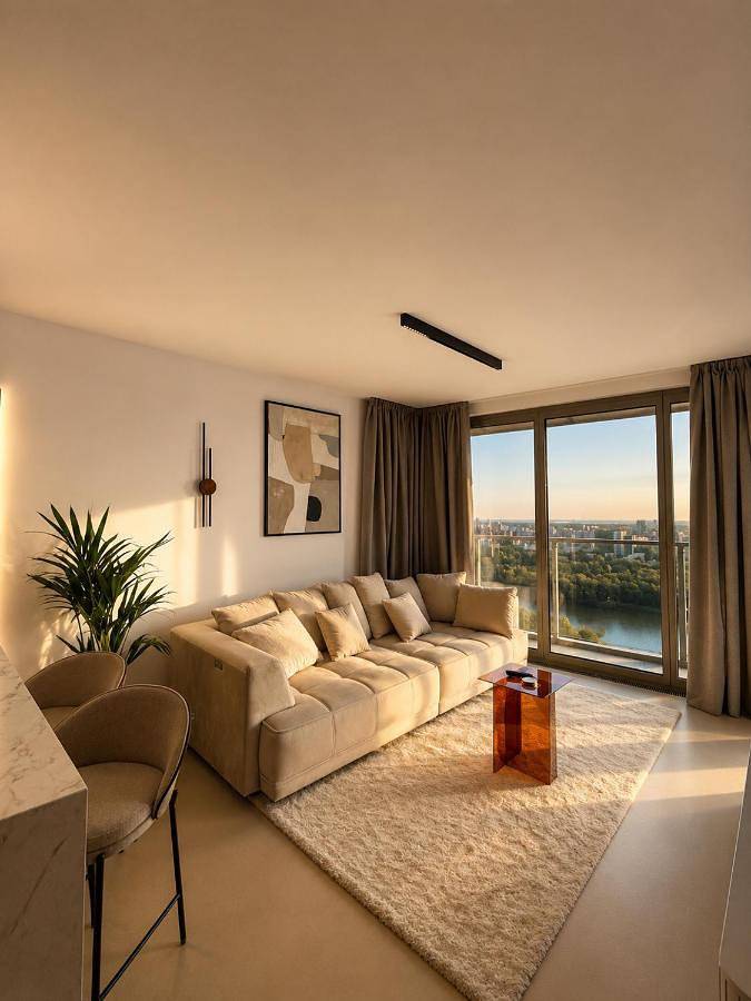 Vakantiewoning voor 4 personen, with Balkon and Terras as well as Uitzicht in Bratislava
