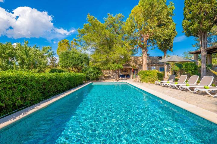 Can Reure - Ferienhaus mit privaten Pool in Inca. Wifi gratis in Inca, Mallorca Inselmitte
