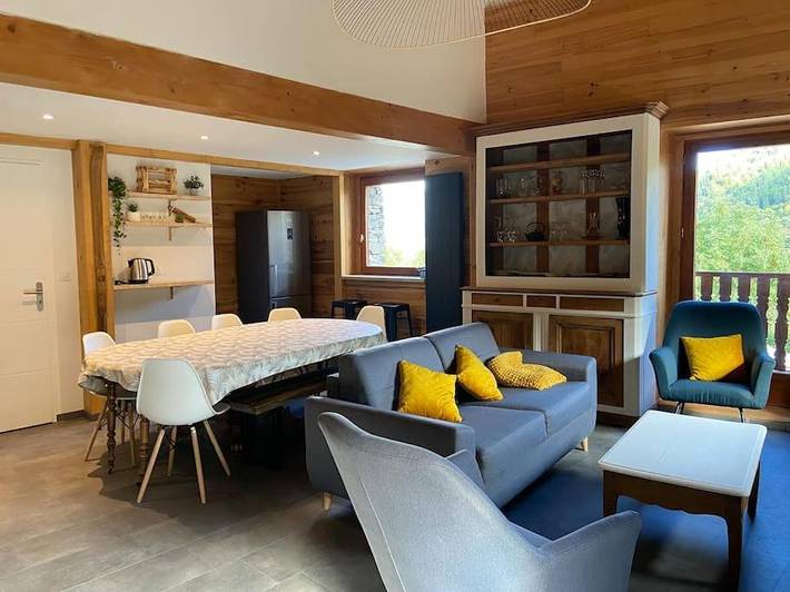 Chalet pour 10 personnes, avec vue et jardin à Valmeinier - 4