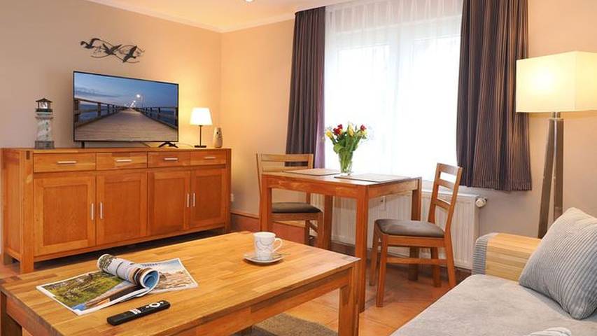 Ferienwohnung für 3 Personen, mit Garten in Ahlbeck
