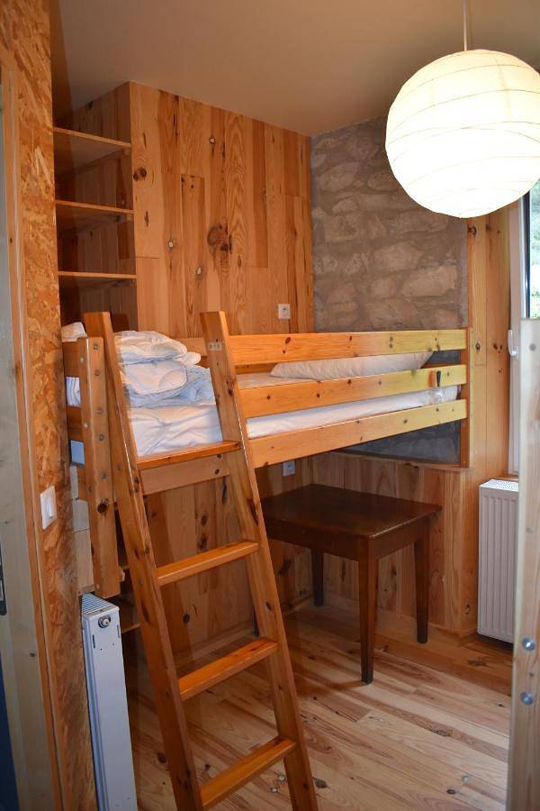 Maison d’hôte pour 3 personnes, avec jardin et vue à Cadéac