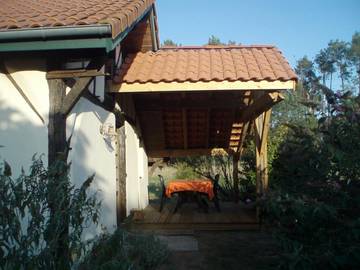 Gîte pour 4 personnes, avec jardin à Herm