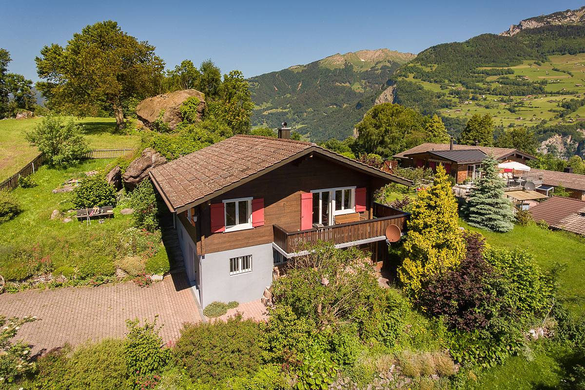Ganze Ferienwohnung, Chalet Felshöckli in Filzbach, Glarus Nord