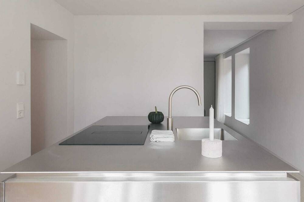 Ganze Wohnung, Gartengeschoss Ost: Kaminofen und Terrasse im Südosten in Werben (Elbe), Westhavelland