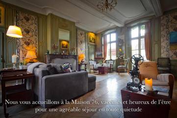 Cottage pour 2 personnes, avec jardin ainsi que vue et piscine à Montreuil (Pas-de-Calais)