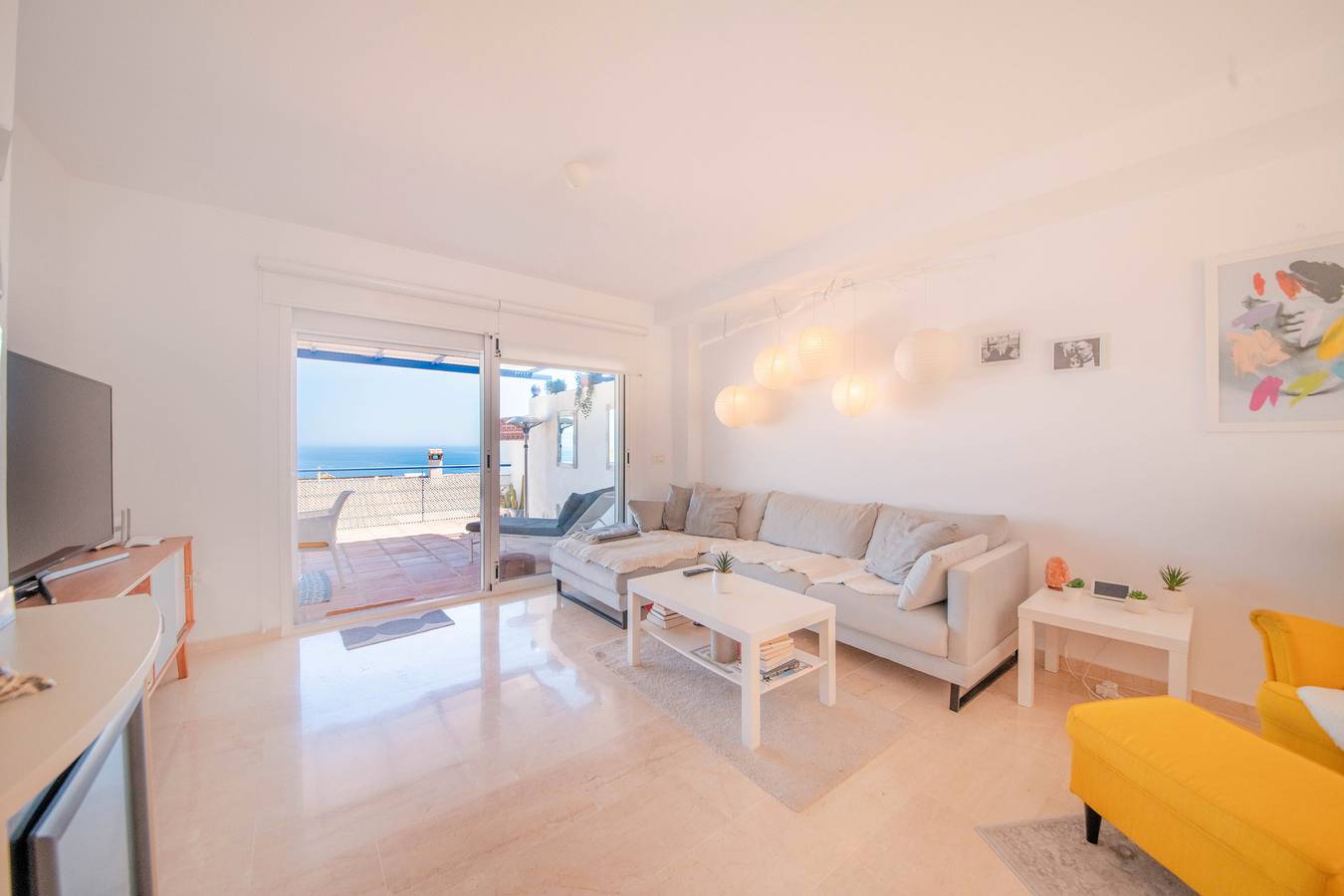 Maison de vacances 'El Faro 18' avec vue sur la mer, Wi-Fi et climatisation in La Herradura, Almuñecar