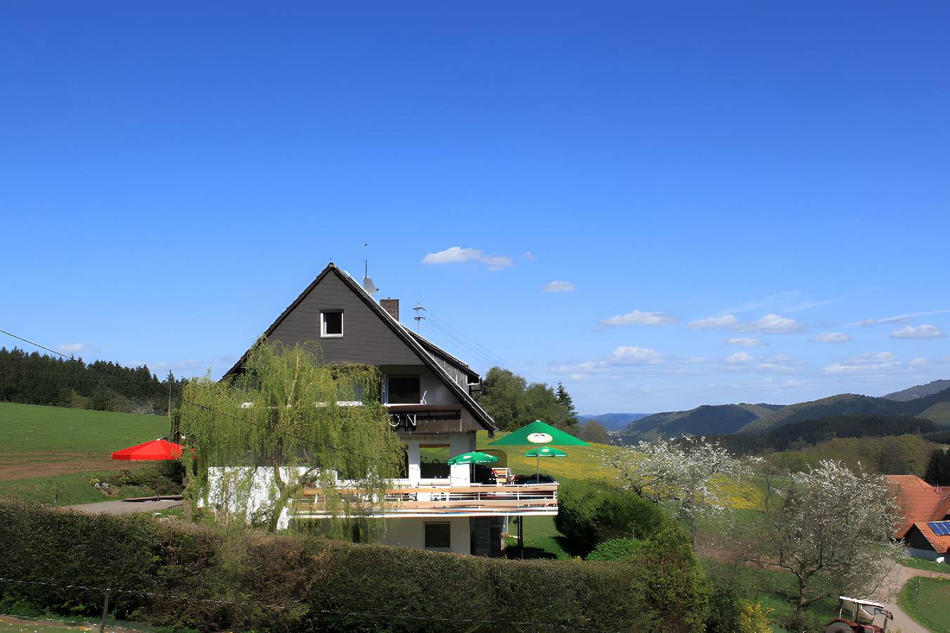 Apartamento inteiro, Apartamento '60m², 1 Quarto' com Vista Montanha, Terraço Partilhado e Wi-Fi in Muhlenbach, Central Black Forest