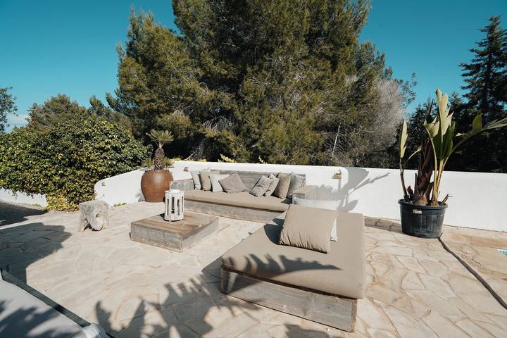 Casa rural para 12 personas, con jardín en San Rafael de Sa Creu - 3