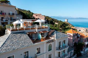 Hôtel pour 2 personnes, avec terrasse dans Plage d'Albo