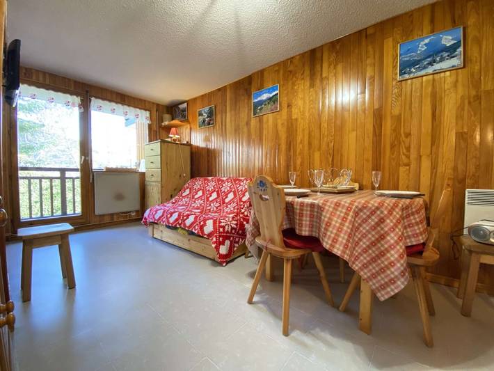 Appartement de vacances pour 6 personnes, avec balcon, animaux acceptés à Praz-sur-Arly
