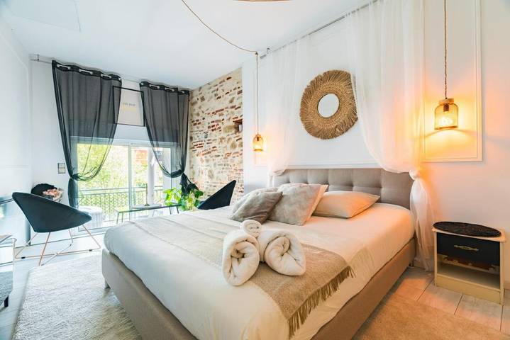Hôtel pour 2 personnes, avec Terrasse ainsi que Vue sur le lac et Vue
