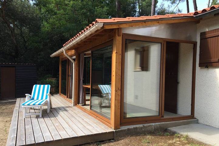 Maison de vacances pour 6 personnes, avec terrasse et jardin