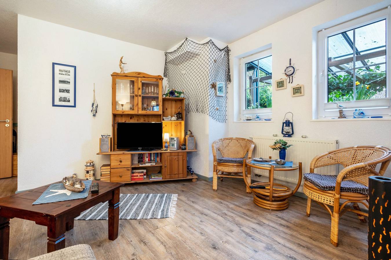 Apartamento entero, Apartamento 'Ferienwohnung Mit Maritimen Flair' con terraza privada y Wi-Fi in Hagen Auf Rügen, Lohme