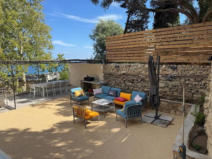 Villa pour 8 personnes, avec piscine et vue sur le lac ainsi que vue et jardin à Bastia - 4