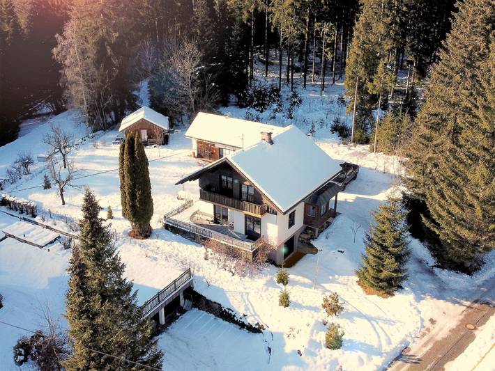 Ferienhaus für 6 Personen, mit Balkon und Garten in Bezirk Feldkirchen