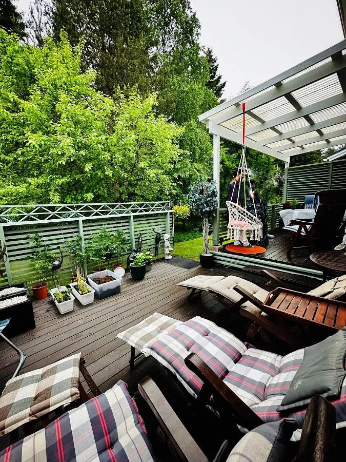 Ferienhaus für 6 Personen, mit Sauna und Garten sowie Ausblick - 1